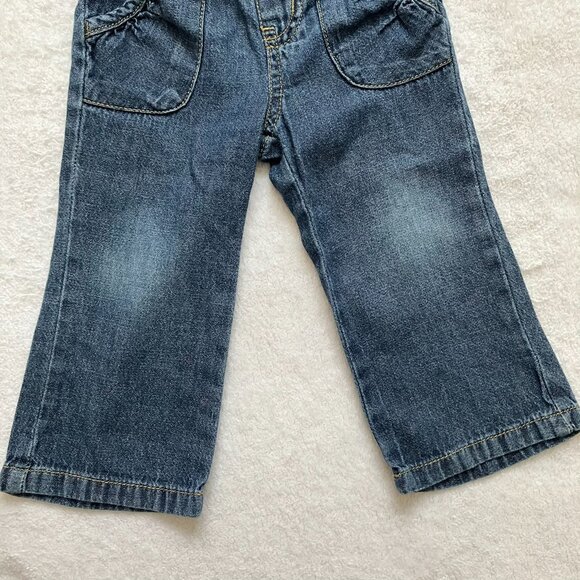 Est. 1989 12-18M Blue Denim Jeans 100% Cotton EUC Baby Neutral - Picture 5 of 12